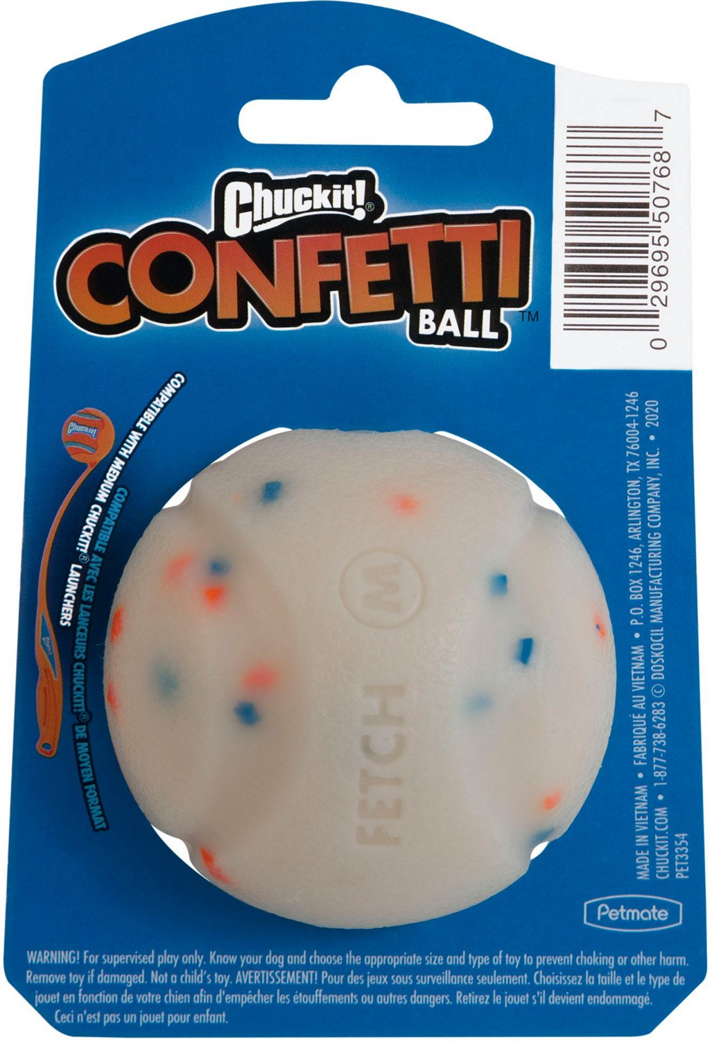 Chuckit! Medium Confetti Ball Academy