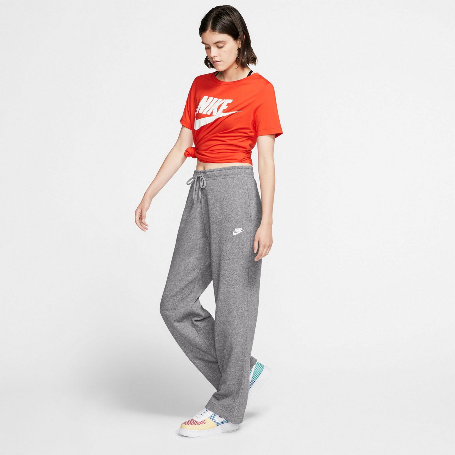 nike club fleece pants womens