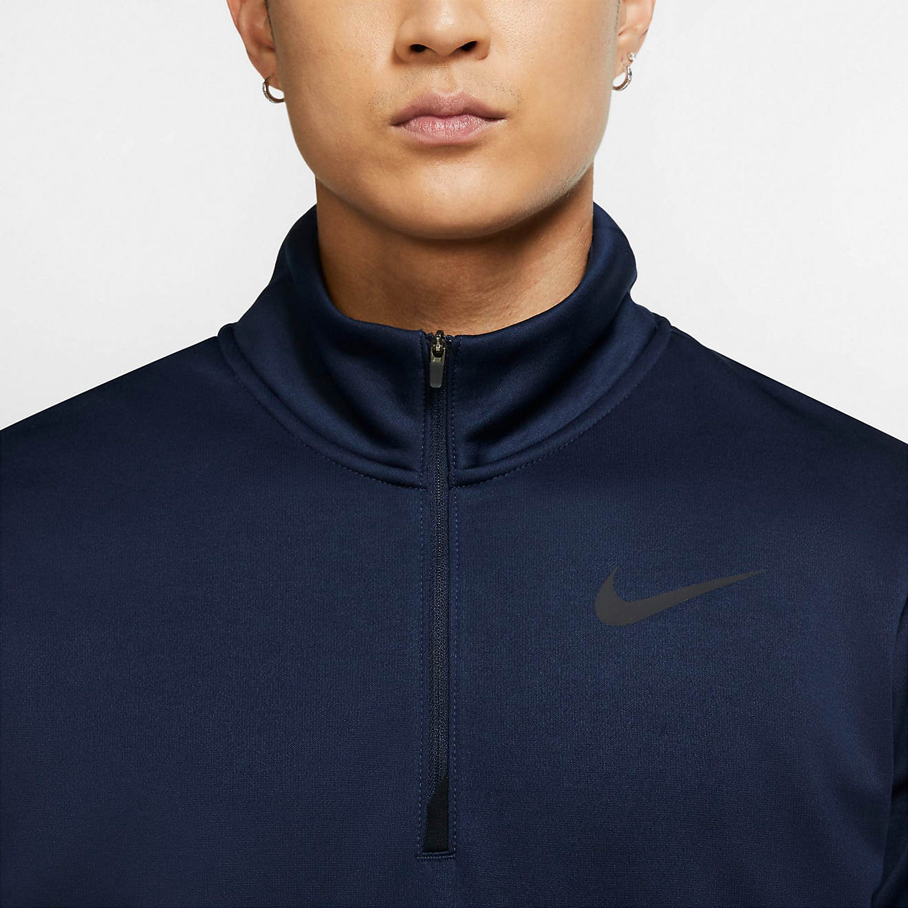 Nike Men's Therma 1/4 Zip Long Sleeve Training Top | Academy