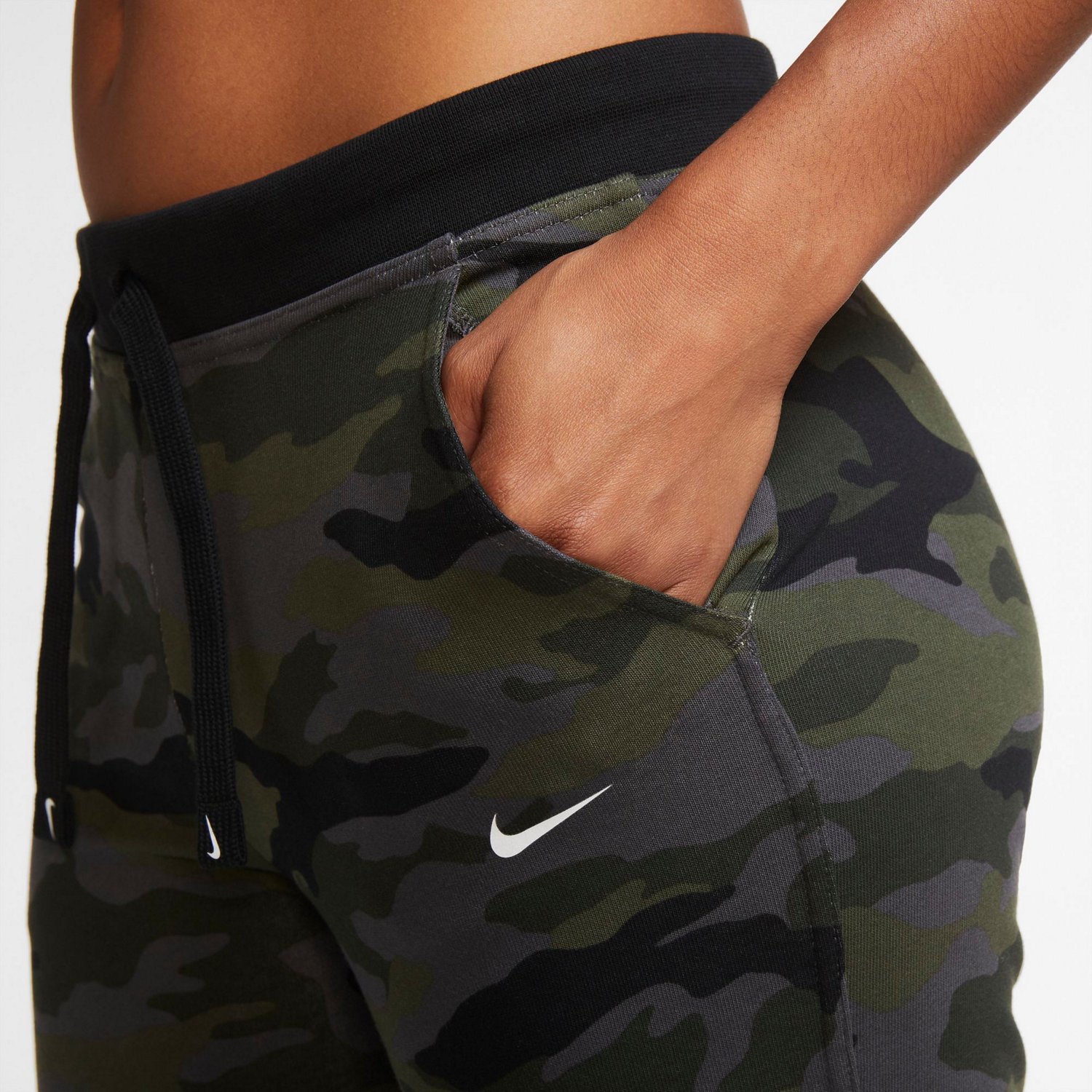 nike women's dri fit get fit fleece pants