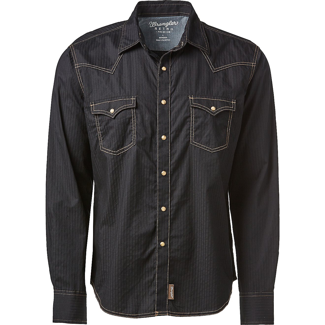 Wrangler Men's Retro Premium Long Sleeve Snap Shirt                                                                              - view number 1