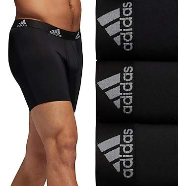 Adidas Men's Performance Boxer Briefs 3-Pack                                                                                    
