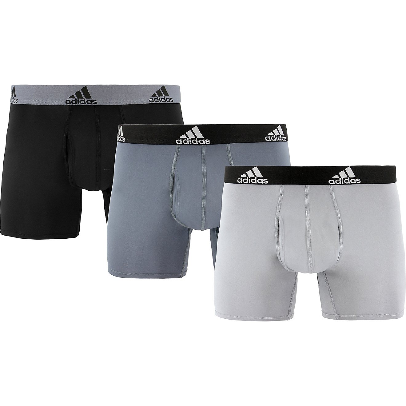 Adidas Men's Performance Trunks Briefs 3-Pack                                                                                    - view number 6
