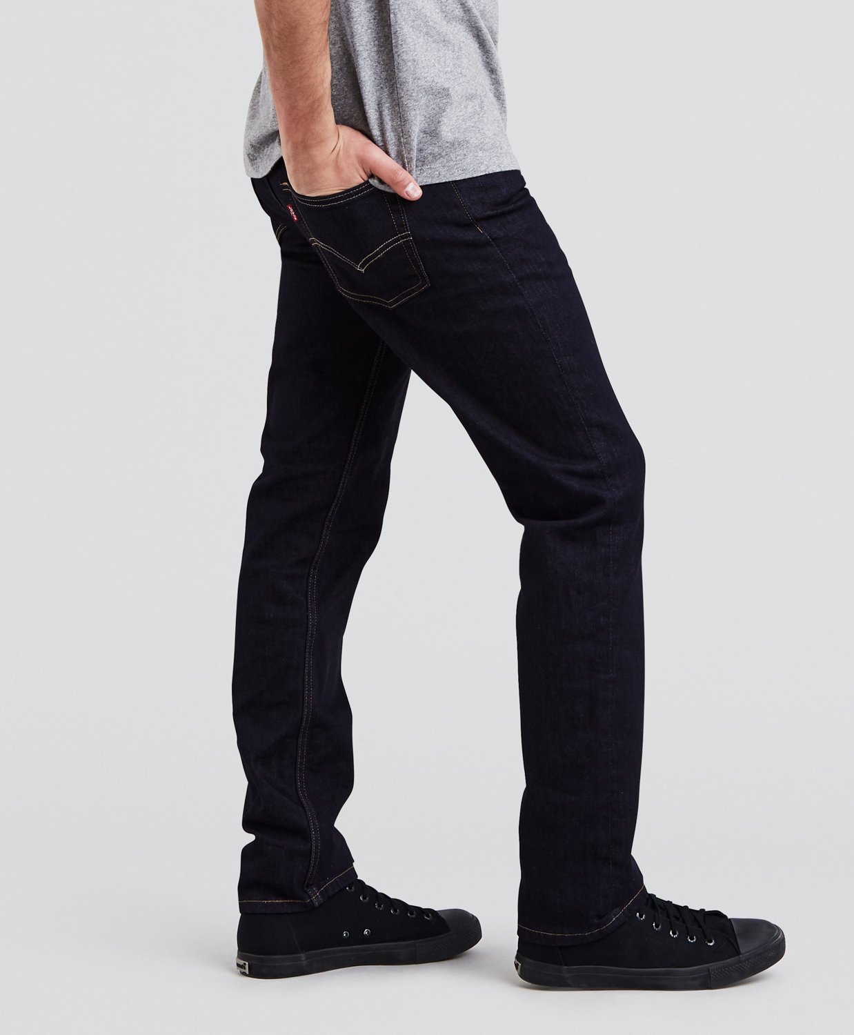 levi's 511 slim sits below waist