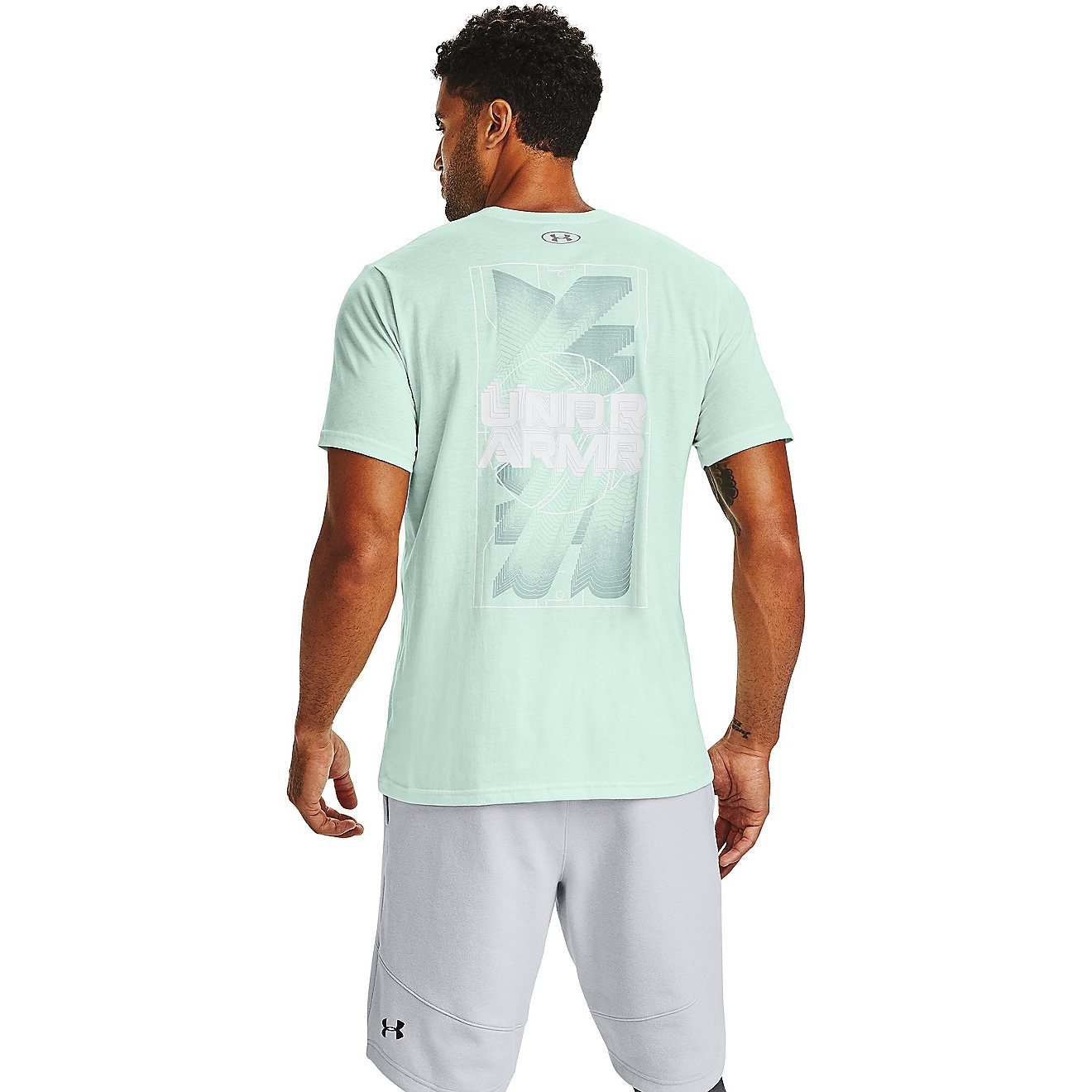 Under Armour Men's Basketball Graphic Short Sleeve T-shirt                                                                       - view number 2
