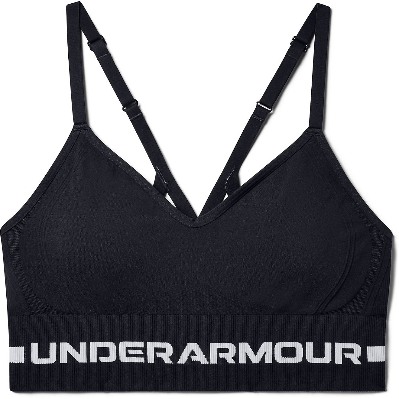 Under Armour Women's Seamless Long Low Impact Bra                                                                                - view number 1