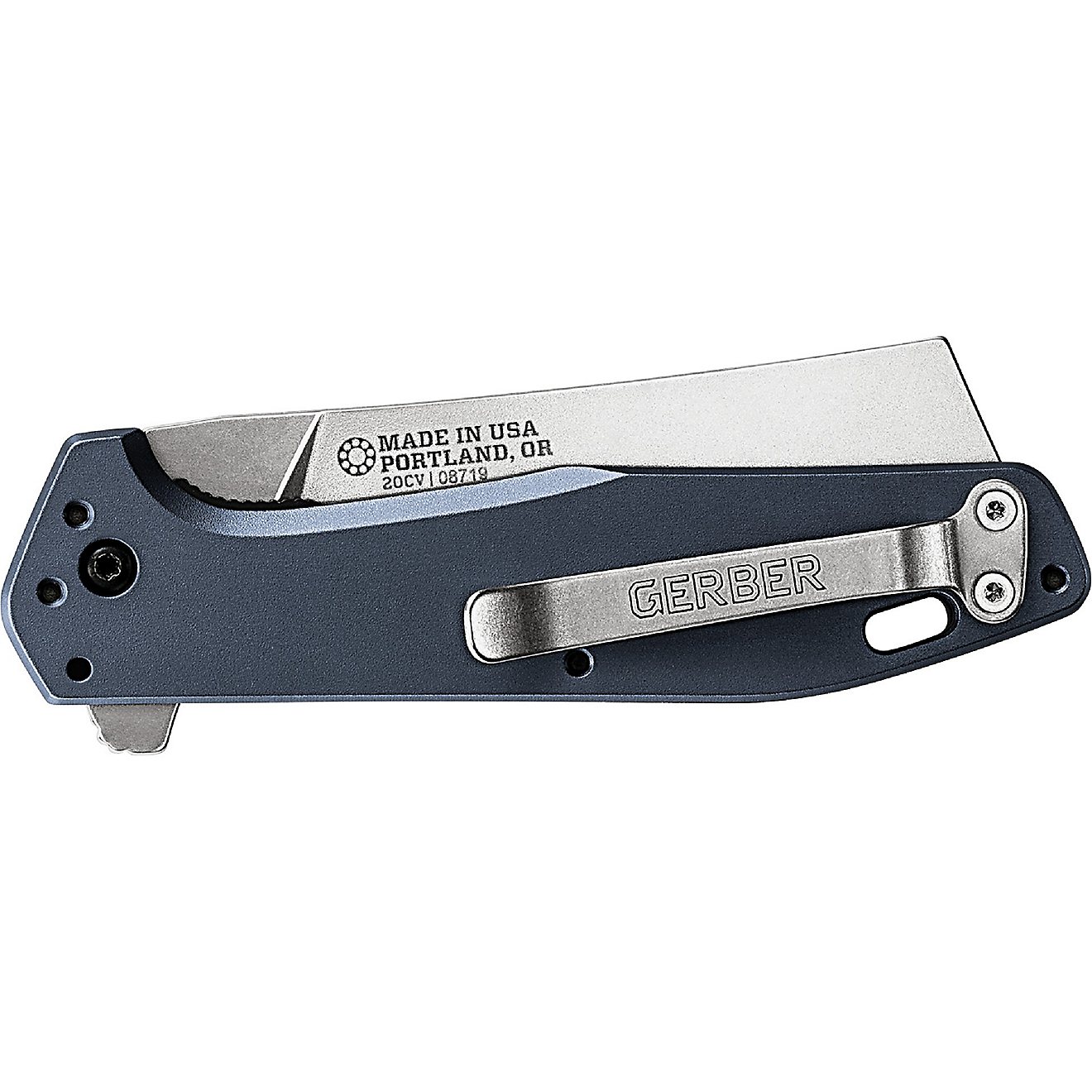 Gerber Fastball Cleaver Blue Folding Knife                                                                                       - view number 2