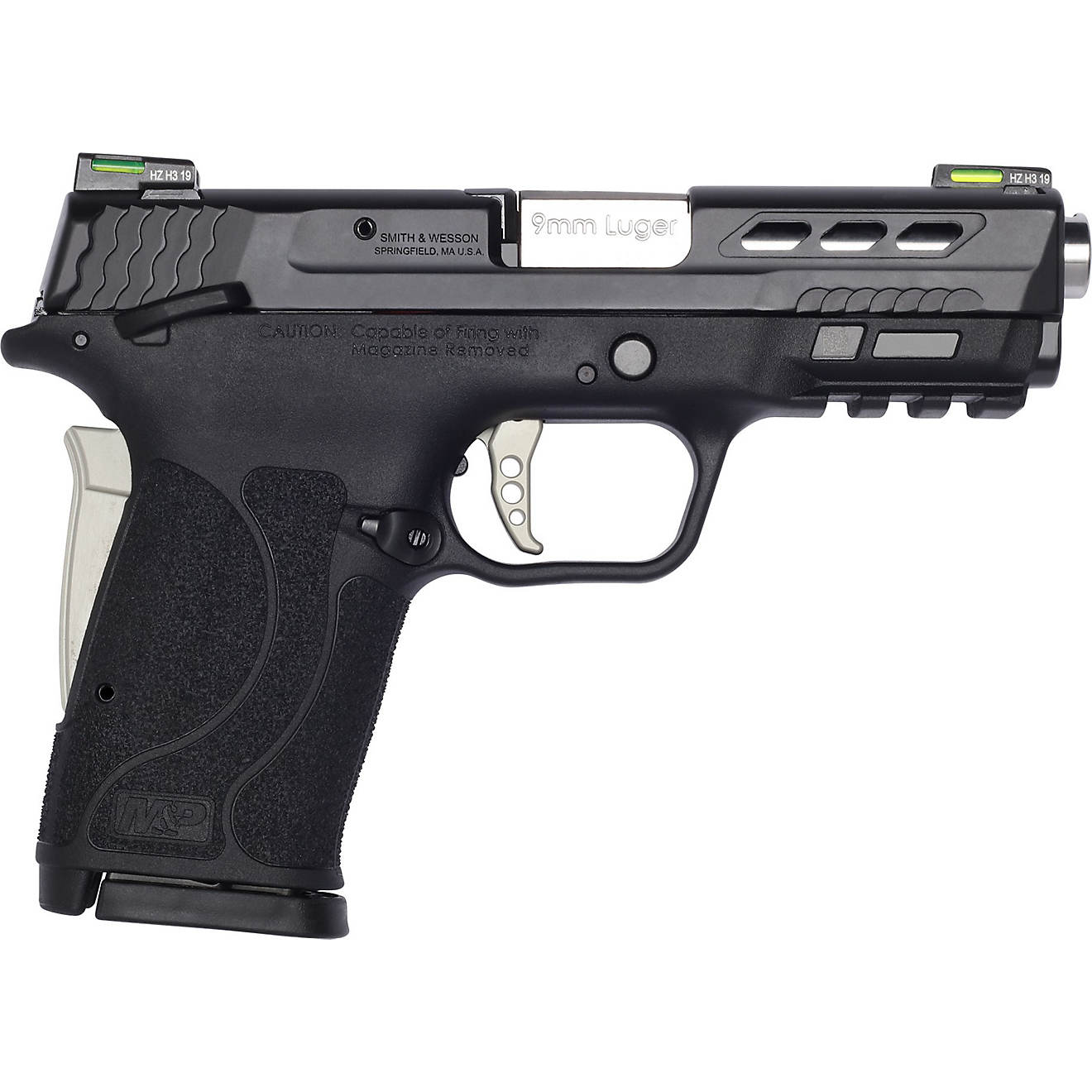 Smith & Wesson Performance Center M&P9 Shield EZ Silver 9mm Handgun                                                              - view number 1