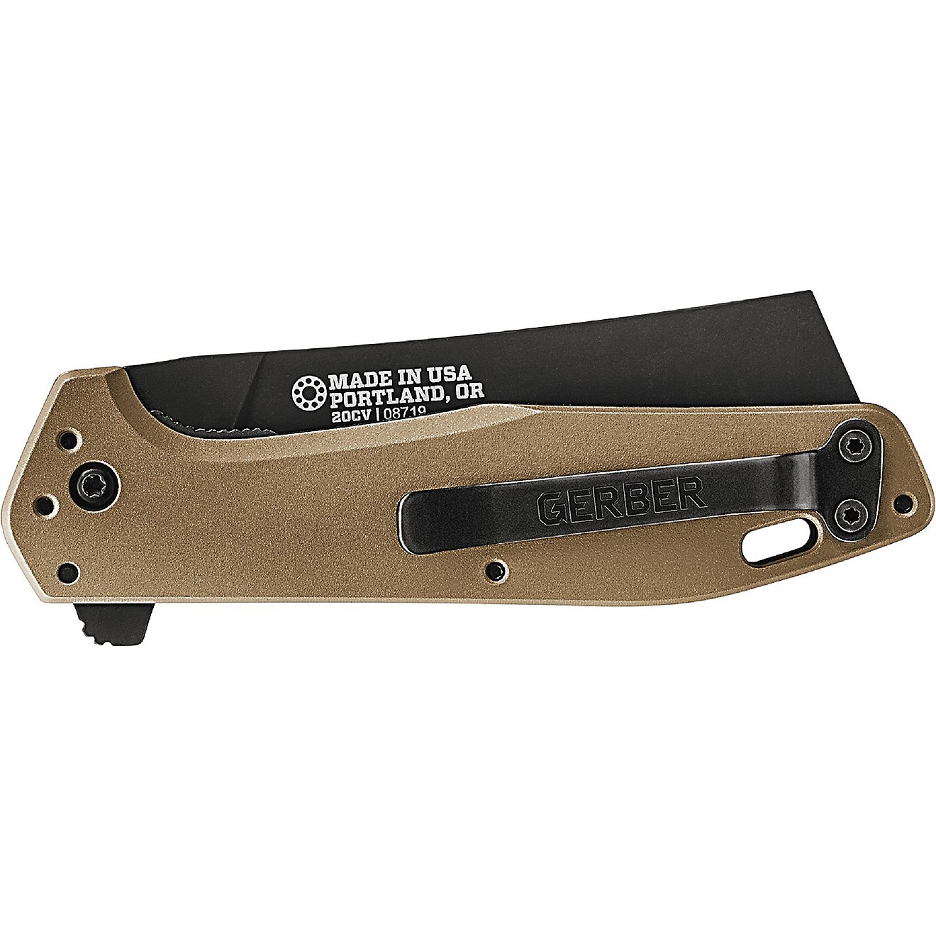 Gerber Fastball Cleaver Coyote Folding Knife                                                                                     - view number 2