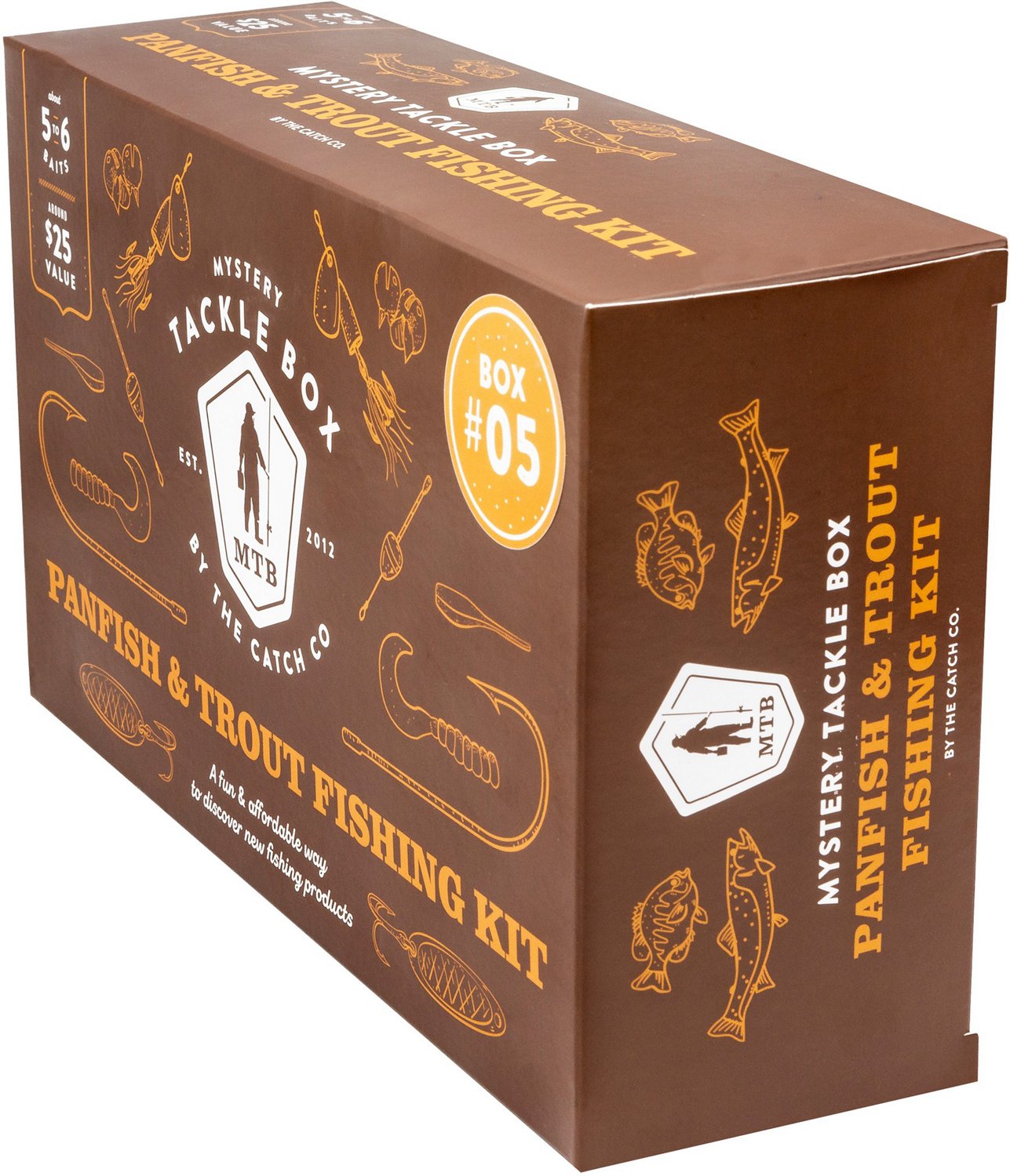mystery tackle box trout & panfish kit