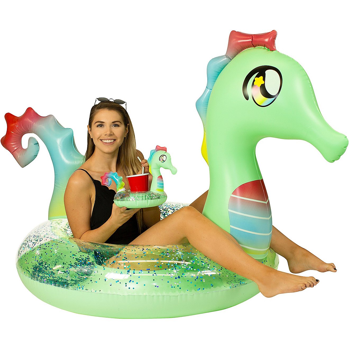 PoolCandy Seahorse Ride-On Pool Noodle                                                                                           - view number 2