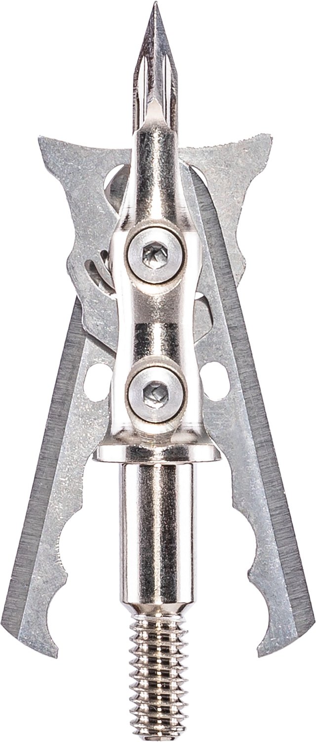 RAGE Hypodermic Crossbow NC 125Grain Broadhead Arrows 3Pack Academy