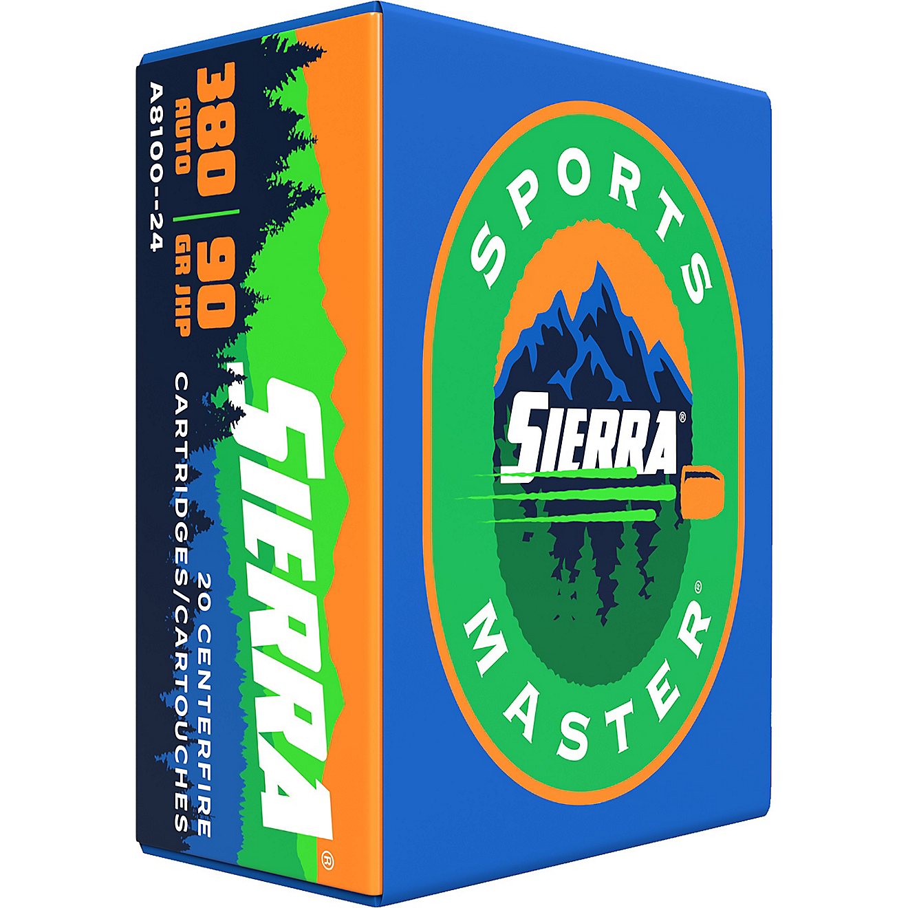 Sierra Sports Master .380 Auto 90-Grain JHP Centerfire Ammunition - 20 Rounds                                                    - view number 2