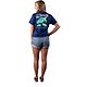 Simply Southern Women's Keep Swimming Short Sleeve T-shirt                                                                       - view number 2 image
