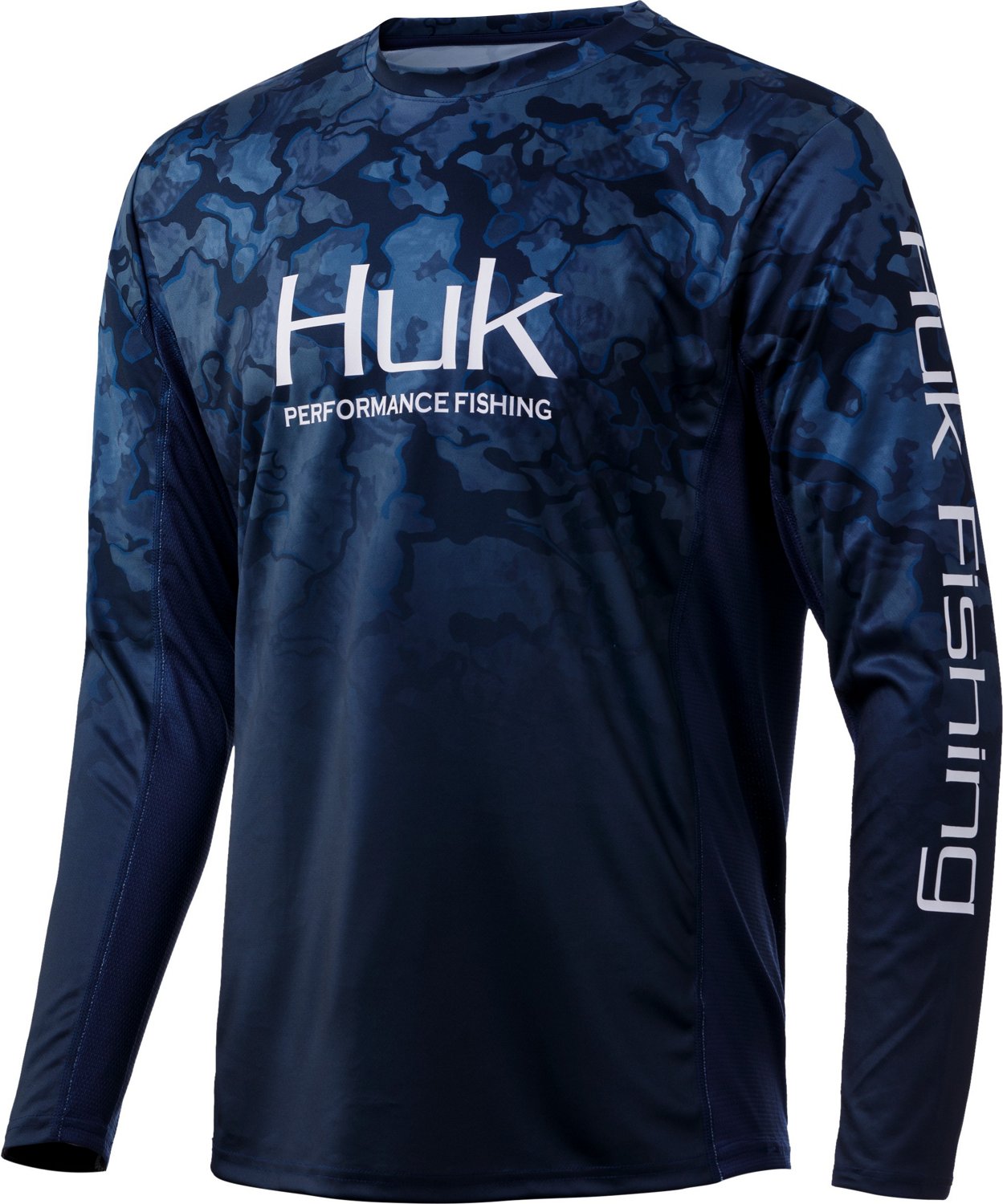 Huk Men's ICON X Fade Long Sleeve Fishing Shirt | Academy