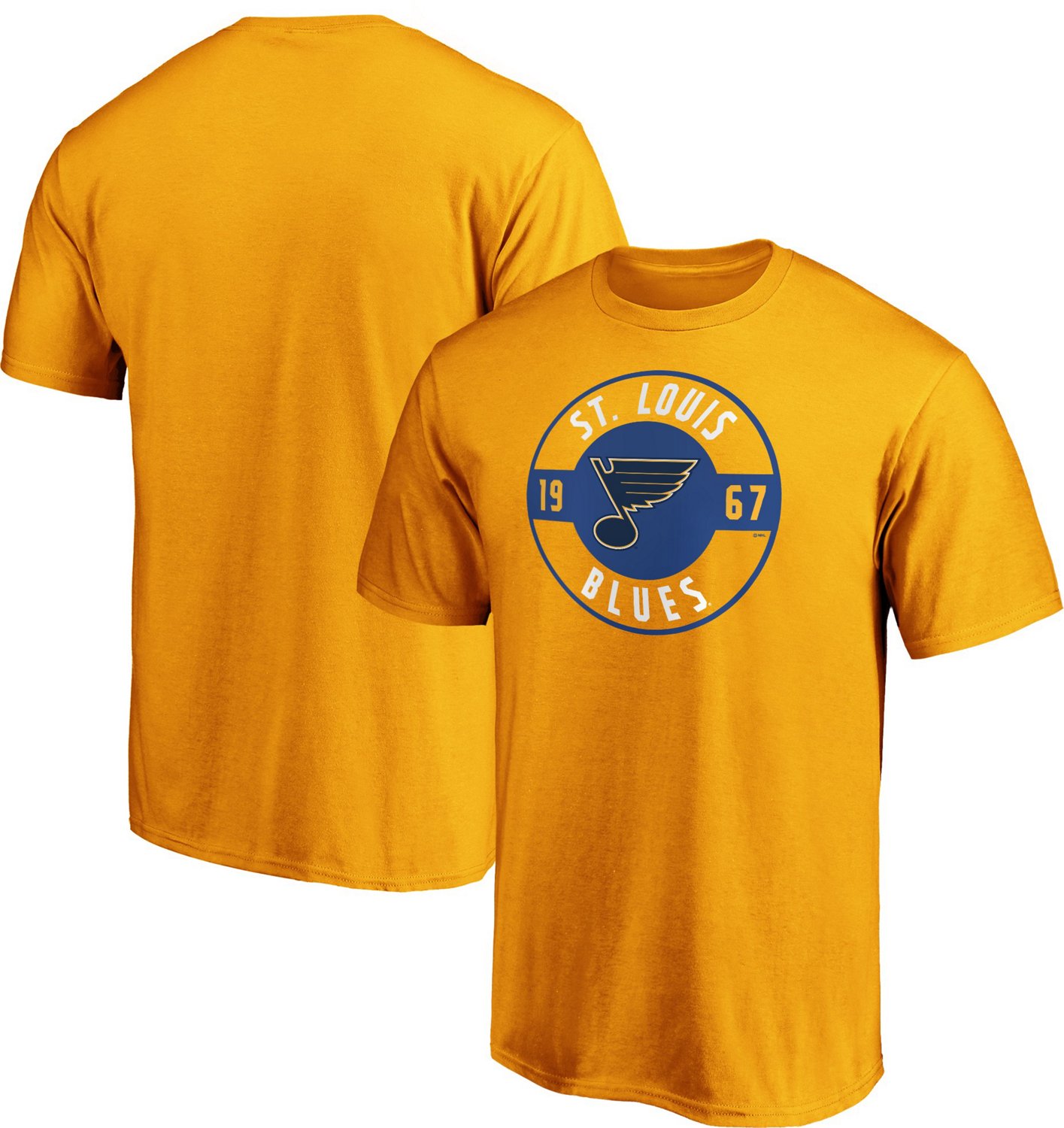Fanatics Men's St. Louis Blues Iconic Circle Start Short Sleeve T-shirt ...