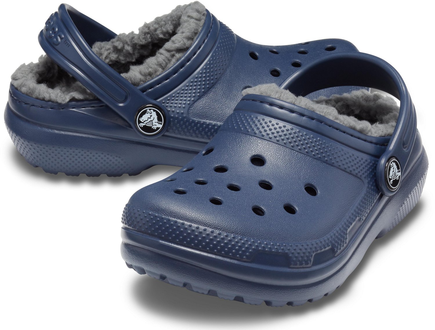 Crocs Youth Classic Lined Clogs Academy