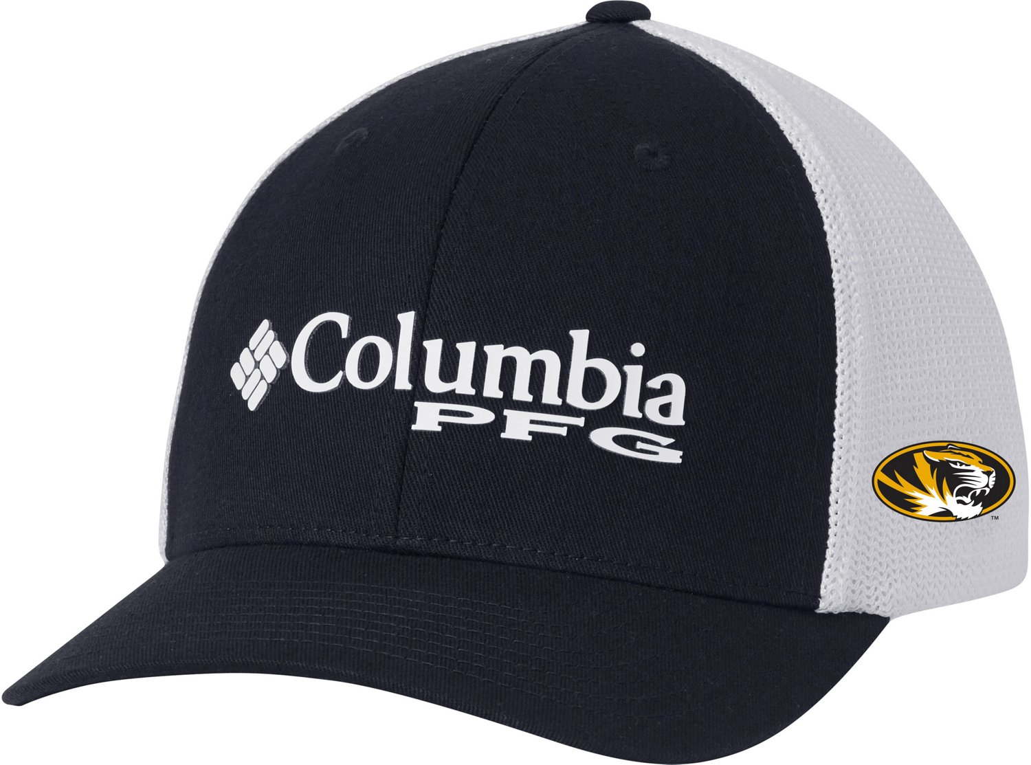 Columbia Sportswear Boys’ University of Missouri PFG Mesh Fitted Ball ...