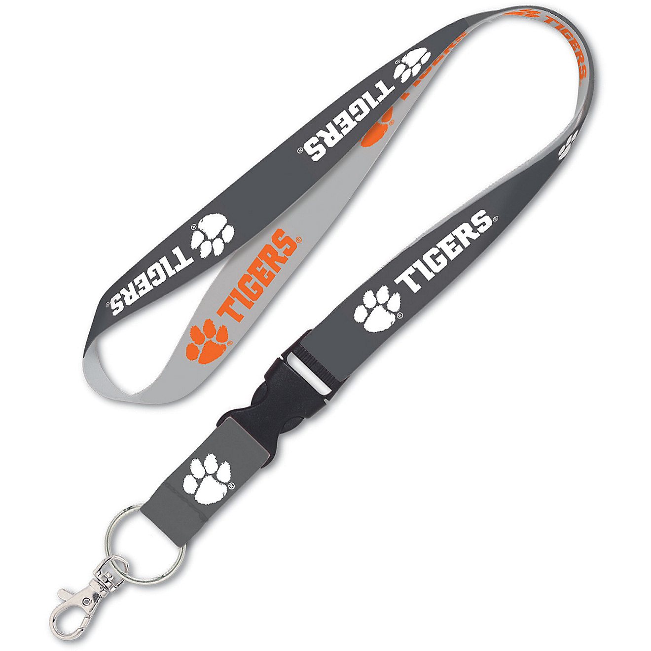 WinCraft Clemson University Lanyard with Buckle                                                                                  - view number 1
