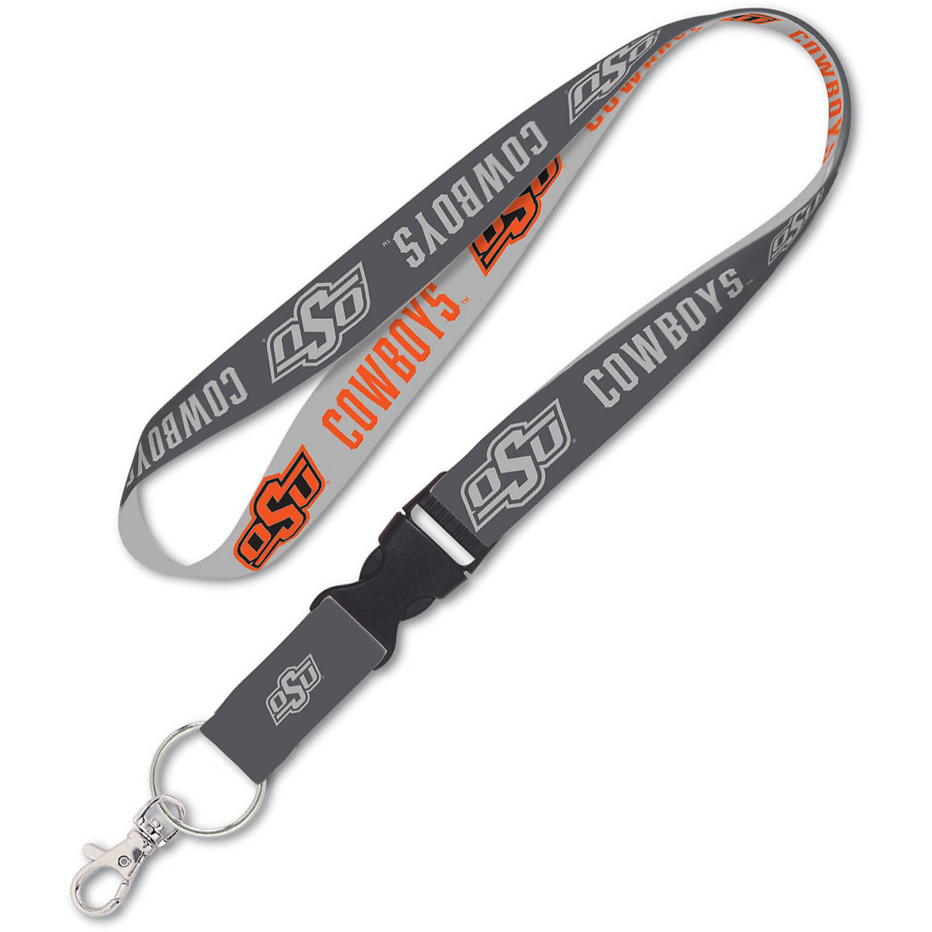 WinCraft Oklahoma State University Lanyard with Buckle                                                                           - view number 1