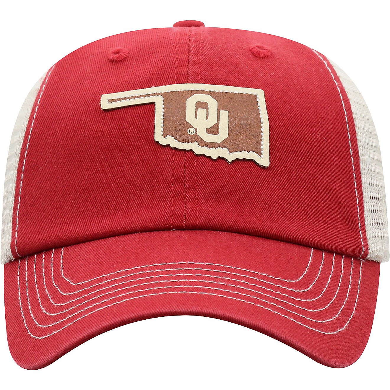 Top of the World Men’s University of Oklahoma Hidestate Cap                                                                    - view number 4