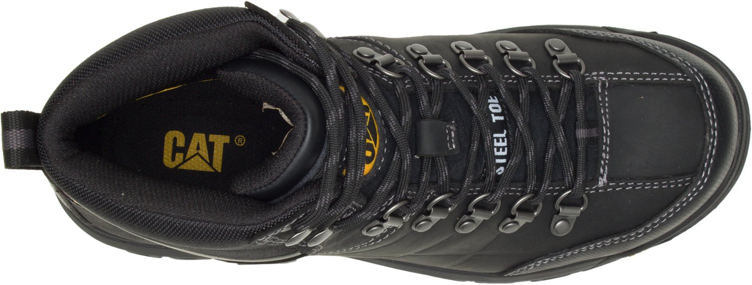 Cat Footwear Men's Threshold EH Steel Toe Lace Up Work Boots Academy