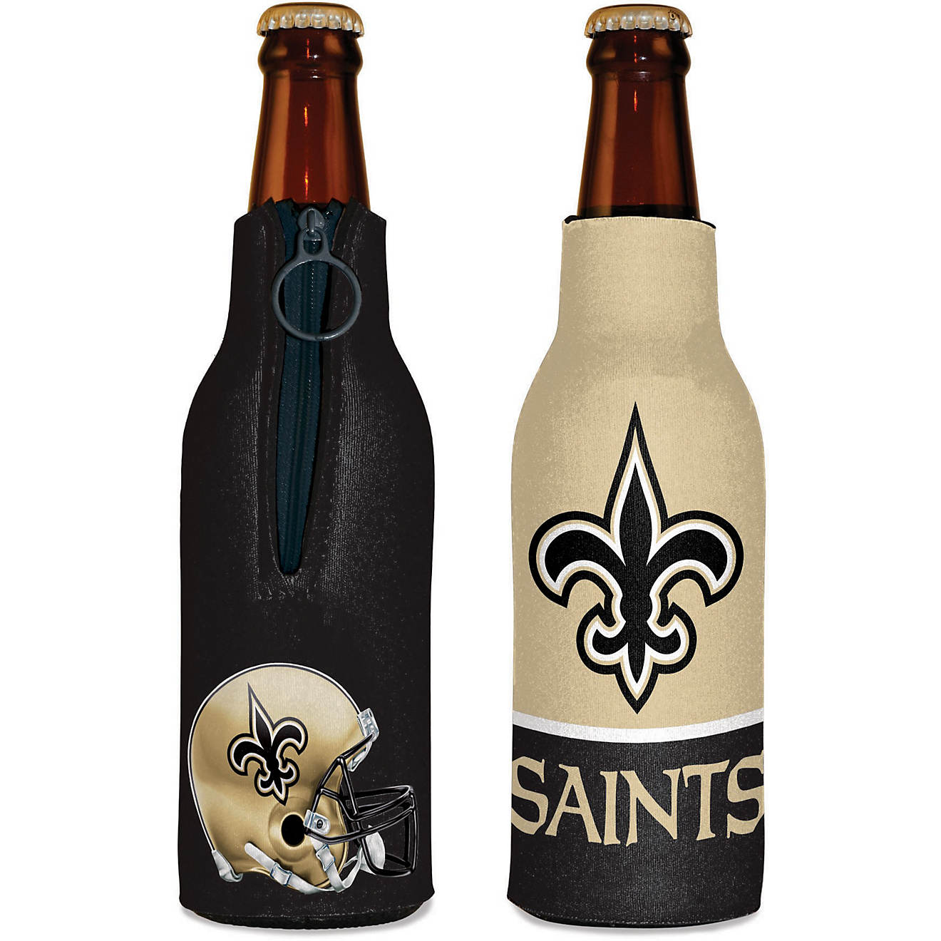 WinCraft New Orleans Saints Bottle Cooler                                                                                        - view number 1