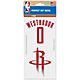 WinCraft Houston Rockets James Harden Perfect Cut Decals 2-Pack                                                                  - view number 1 image