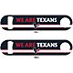 WinCraft Houston Texans Slogan 2-Sided Metal Bottle Opener                                                                       - view number 1 image