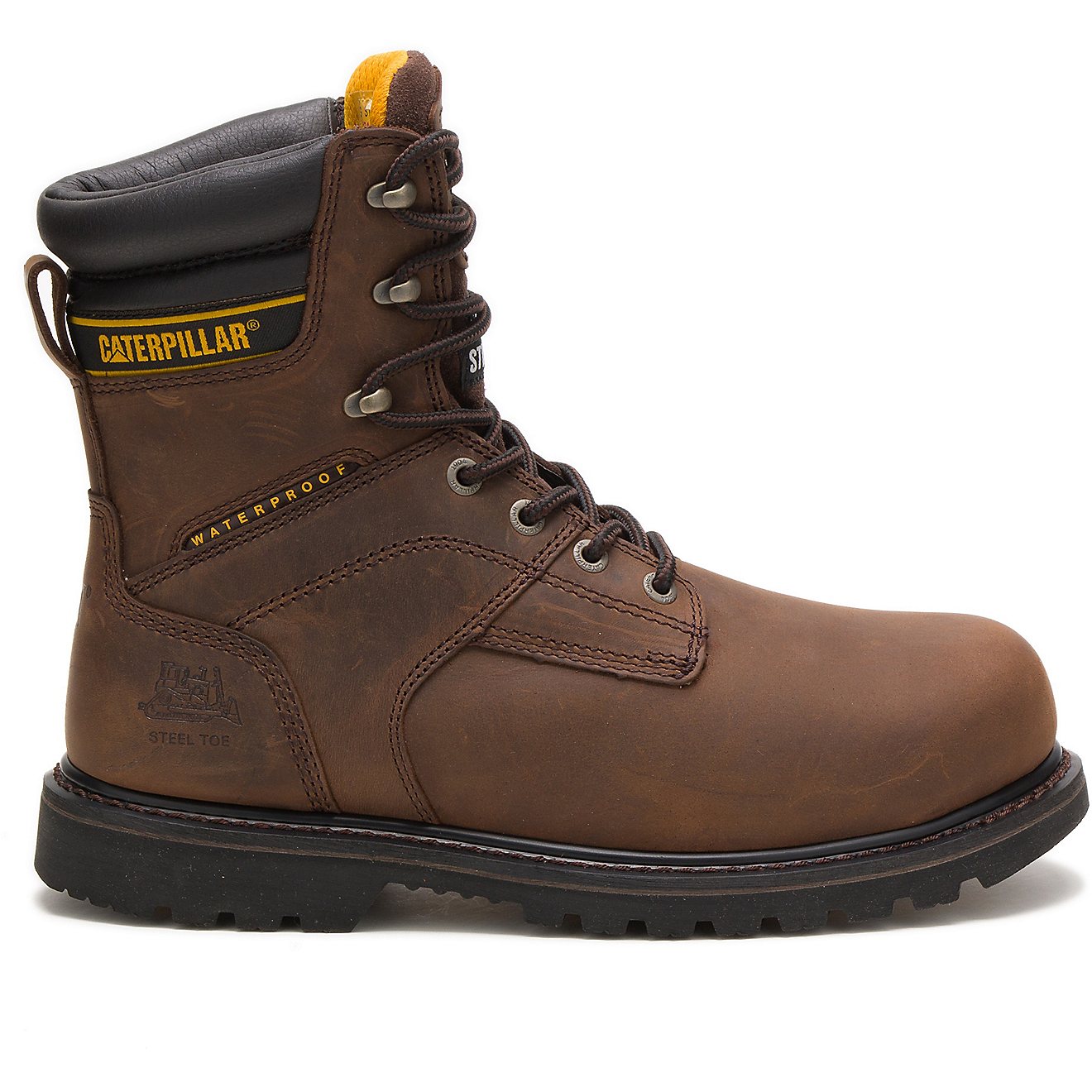 Caterpillar Men's Salvo 8-in Waterproof Steel-Toe Thinsulate™ Work Boots                                                       - view number 1