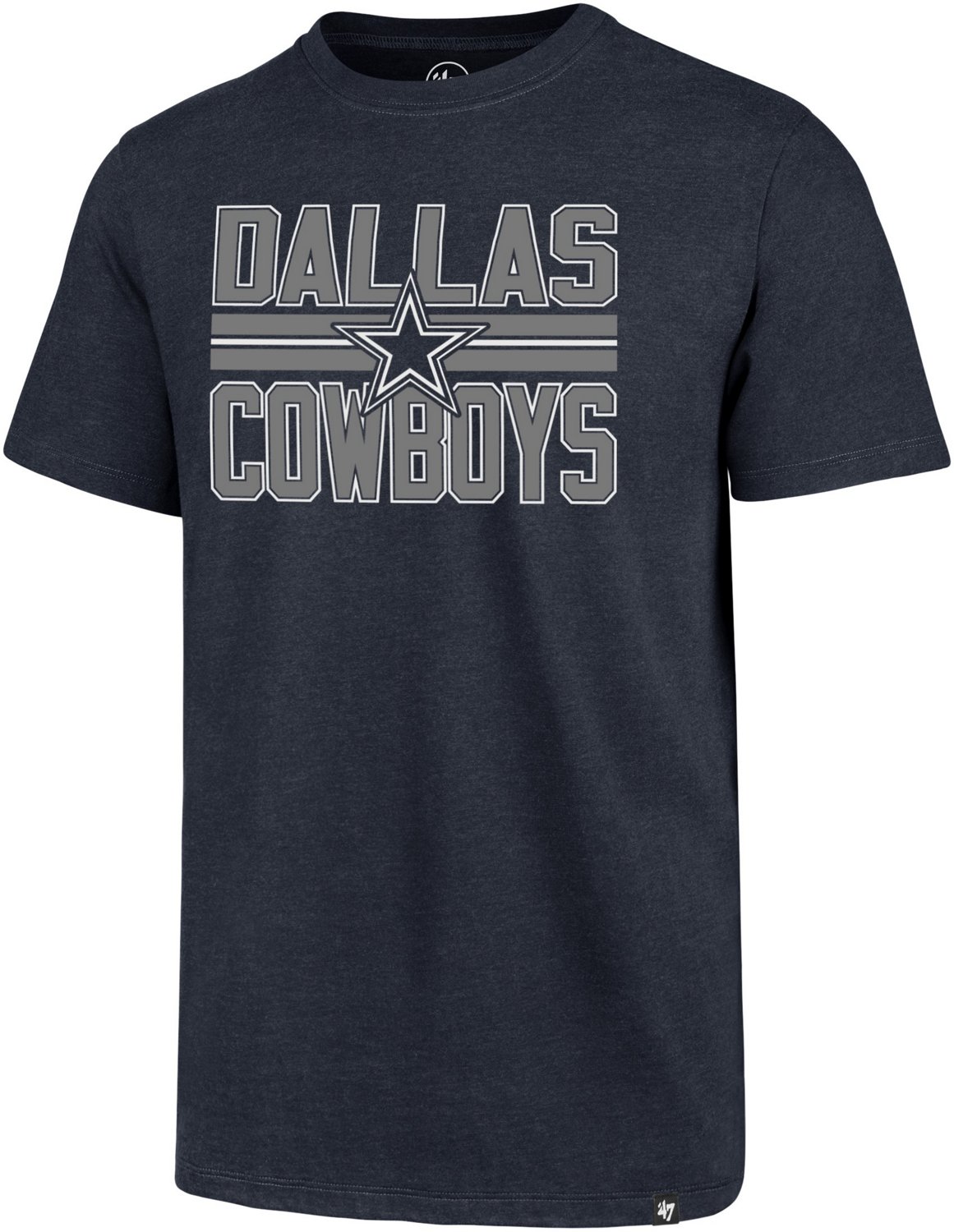 '47 Men's Dallas Cowboys Block Stripe Club Graphic T-shirt | Academy