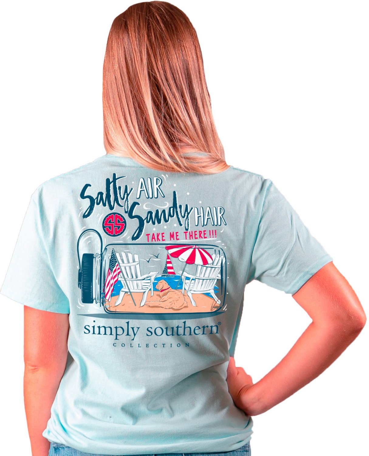 Simply Southern Women's Salty Short Sleeve T-shirt | Academy