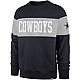 '47 Dallas Cowboys Interstate Long Sleeve Crew Sweatshirt                                                                        - view number 1 image