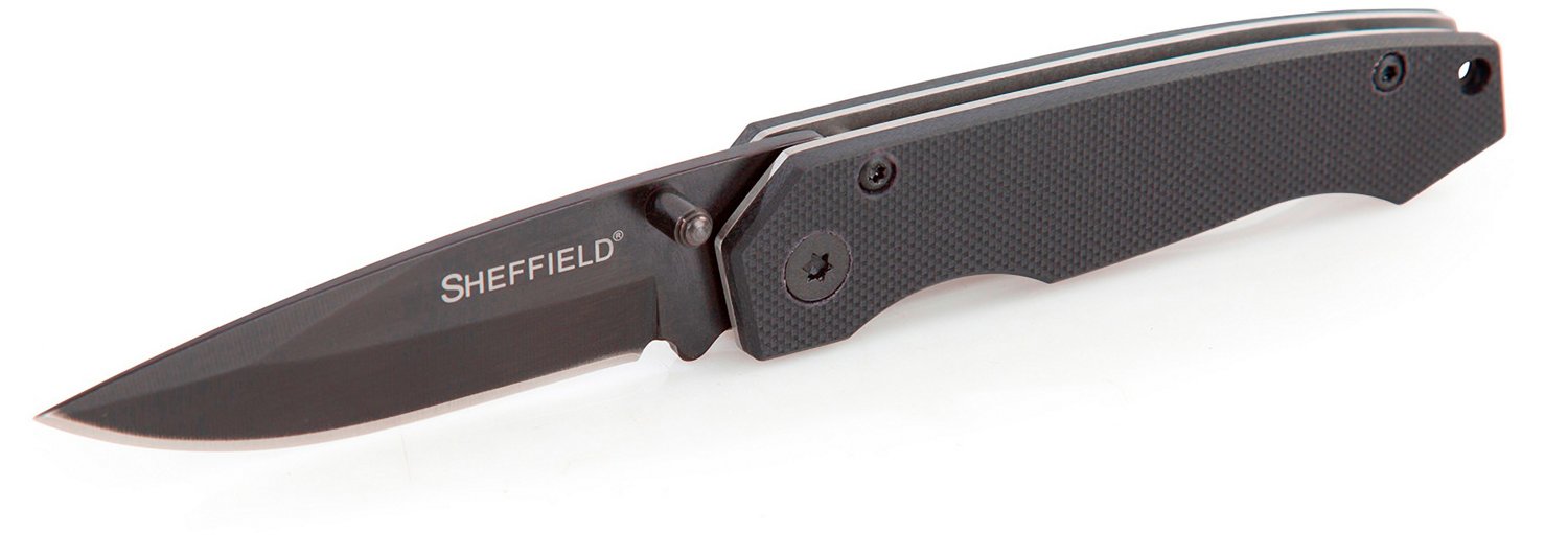 Sheffield in Drop-Point Folding Knife | Academy