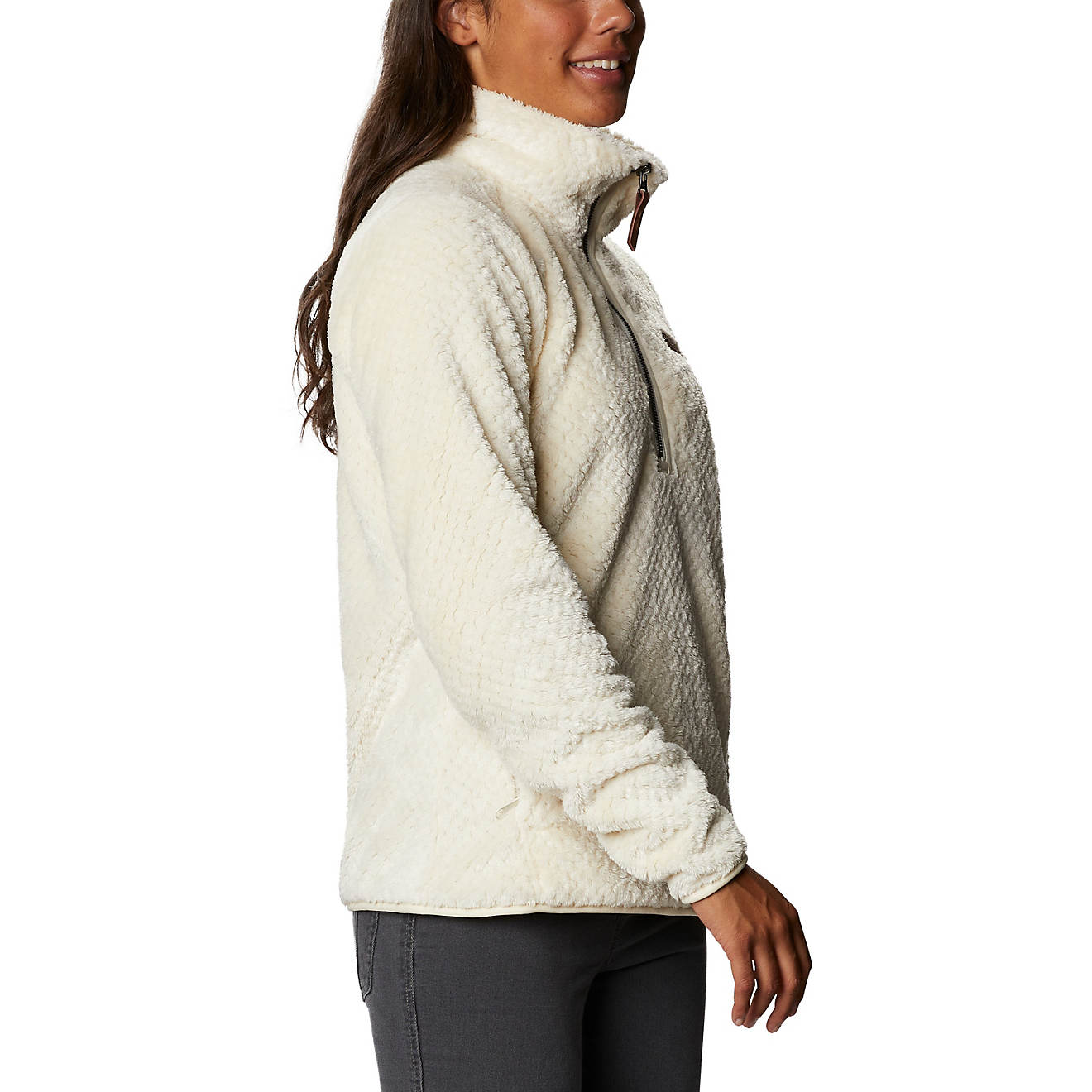 Columbia Sportswear Women's Fire Side Sherpa Fleece 1/4 Zip Jacket ...