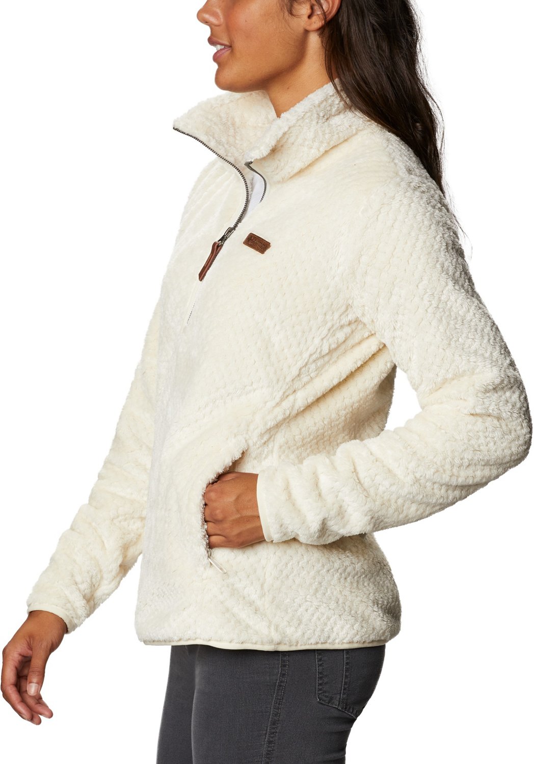 womens columbia sherpa fleece jacket