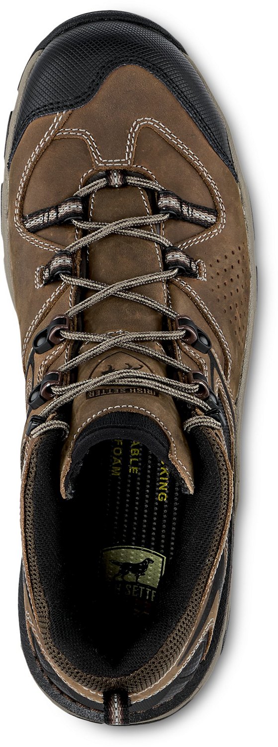 Irish Setter Men's Crosby 5 in Waterproof Safety Toe Hiking Work Boots