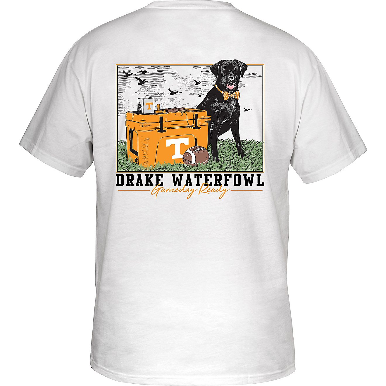 Drake Men's University of Tennessee Black Lab and Cooler T-shirt                                                                 - view number 1