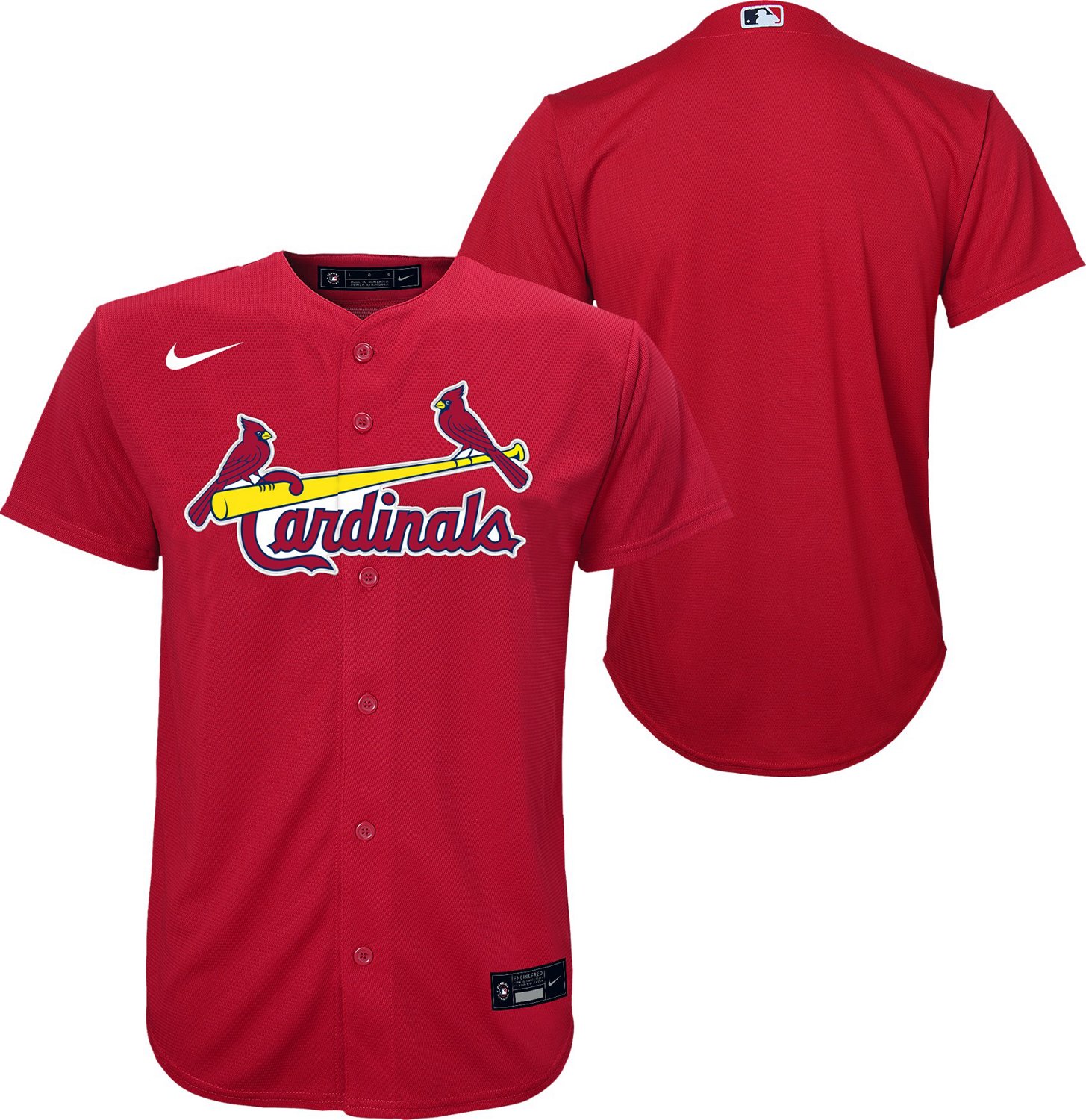 Nike Youth St. Louis Cardinals Team Replica Finished Jersey Academy
