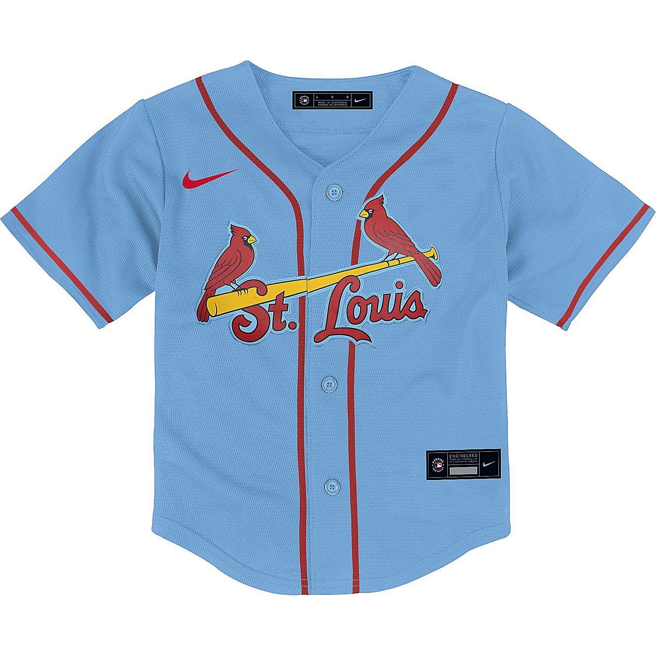 Nike Youth St. Louis Cardinals Team Replica Finished Jersey                                                                      - view number 2