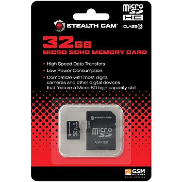 Stealth Cam 32GB Micro SDHC Memory Card                                                                                         