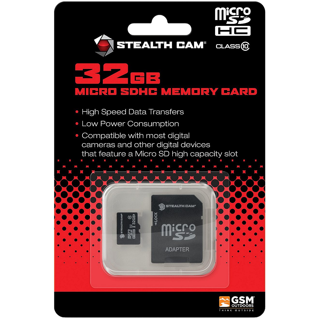 Stealth Cam 32GB Micro SDHC Memory Card                                                                                          - view number 1