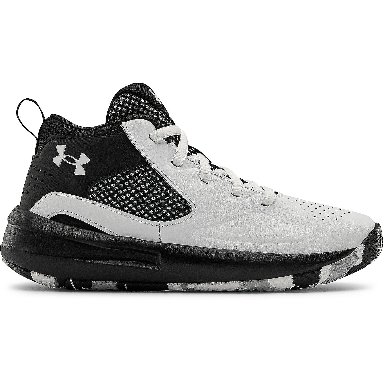 Under Armour Boys’ Pre-School Lockdown 5 Basketball Shoes                                                                      - view number 1