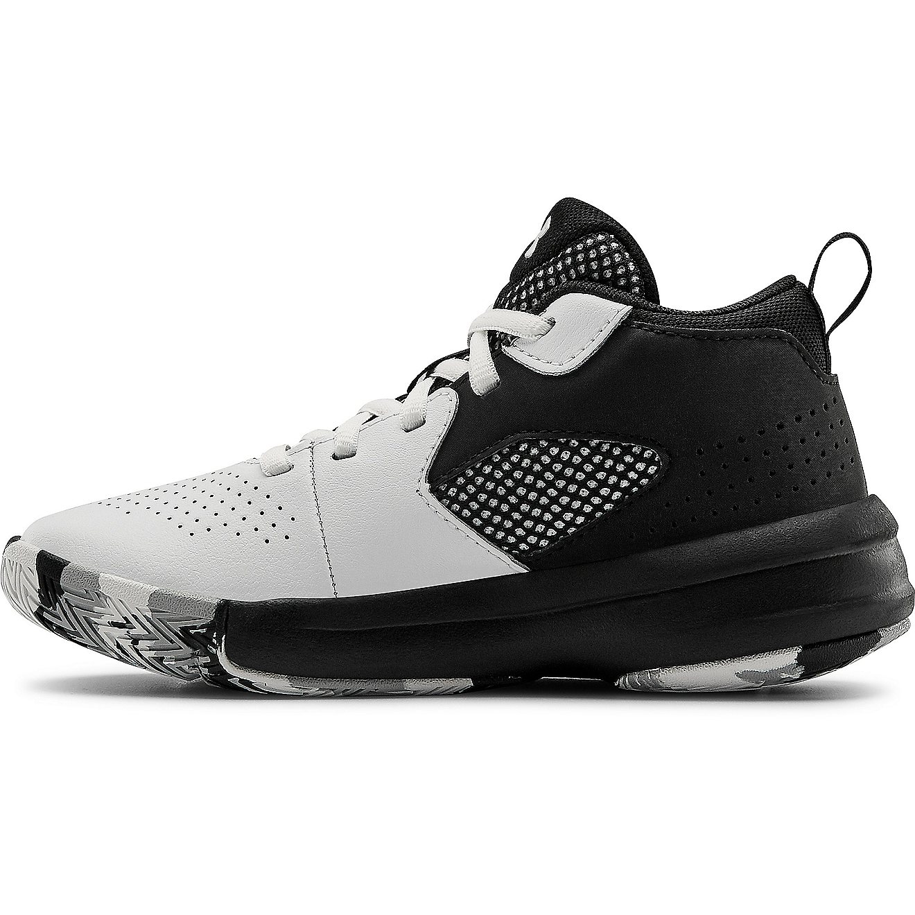 Under Armour Boys’ Pre-School Lockdown 5 Basketball Shoes                                                                      - view number 2