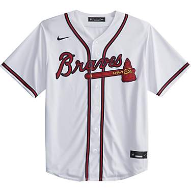 Nike Men's Atlanta Braves Blank Official Replica Home Jersey                                                                    