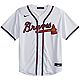 Nike Men's Atlanta Braves Blank Official Replica Home Jersey                                                                     - view number 1 image