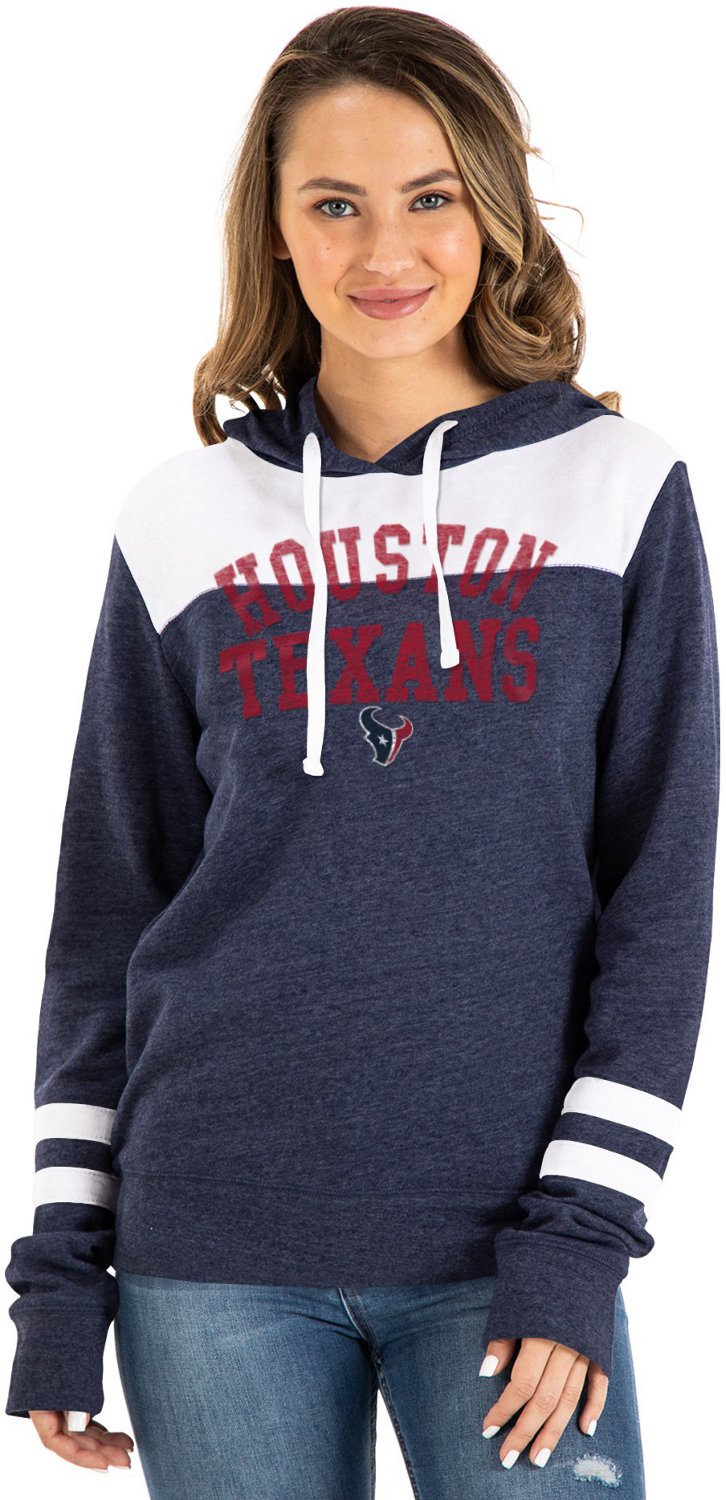 New Era Women's Houston Texans Triblend Fleece Hoodie | Academy