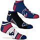 For Bare Feet Houston Texans Show Me the Money No-Show Socks 3 Pack                                                              - view number 1 image