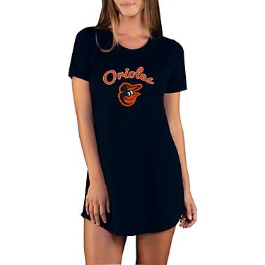 College Concept Women's Baltimore Orioles Marathon Nightshirt T-shirt                                                           