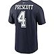 Nike Men's Dallas Cowboys Prescott Name & Number Graphic T-shirt                                                                 - view number 1 image